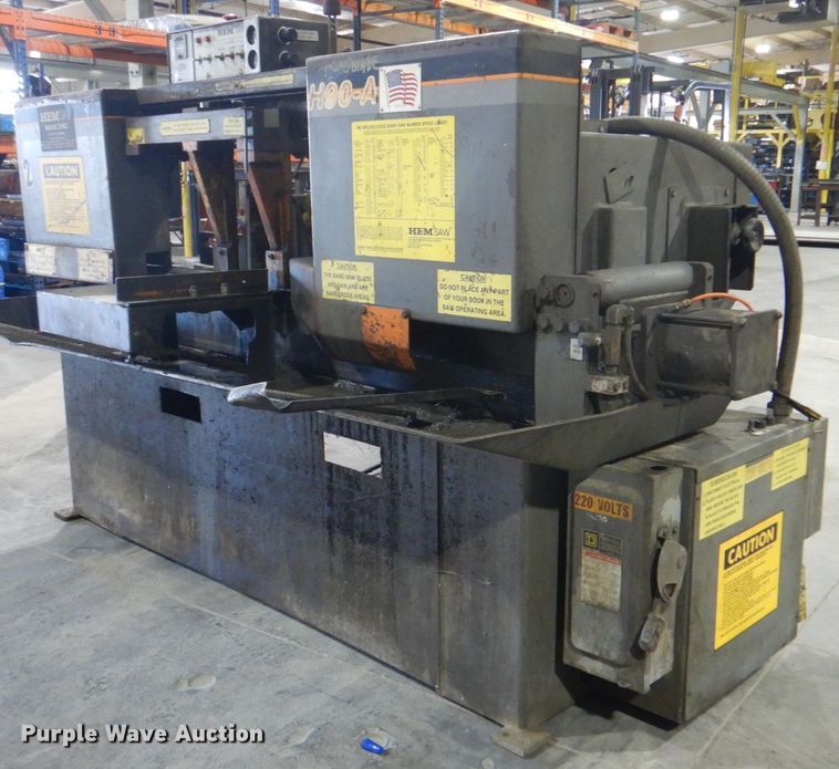 image for item IA9752 HE&M H90A-B/F  band saw