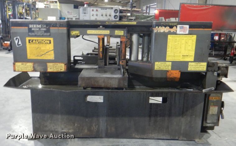 image for item IA9752 HE&M H90A-B/F  band saw
