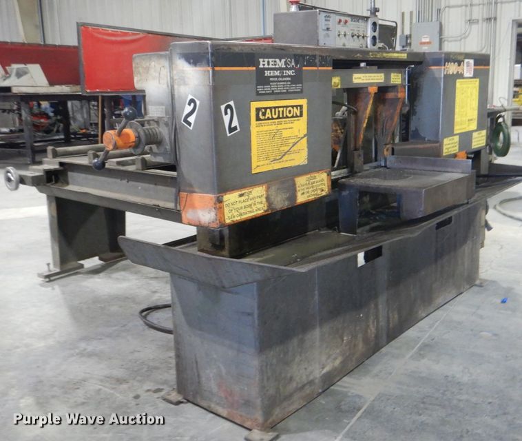 image for item IA9752 HE&M H90A-B/F  band saw