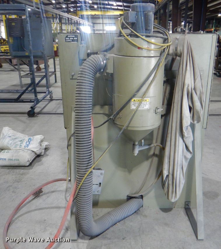 image for item IA9755 Clemco Industries 3048  abrasive blasting cabinet