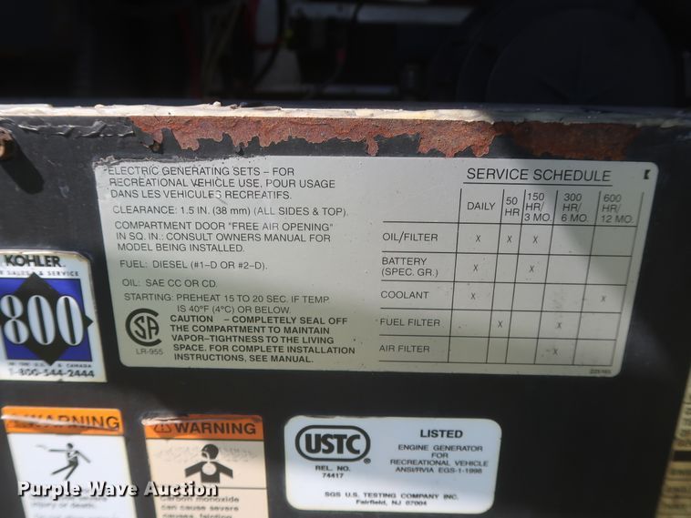 image for item IO9091 2000 Freightliner MT55  food truck