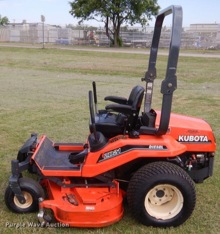 image for item IP9779 Kubota ZD21  ZTR lawn mower