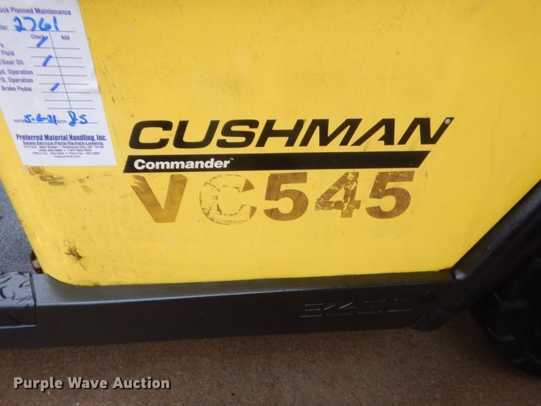 image for item IP9843 Cushman VC545  golf cart