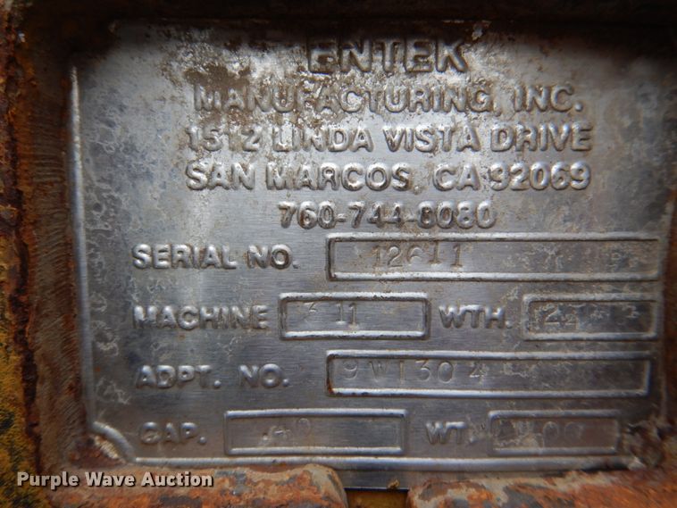 image for item IQ9388 Holt 24"W excavator bucket