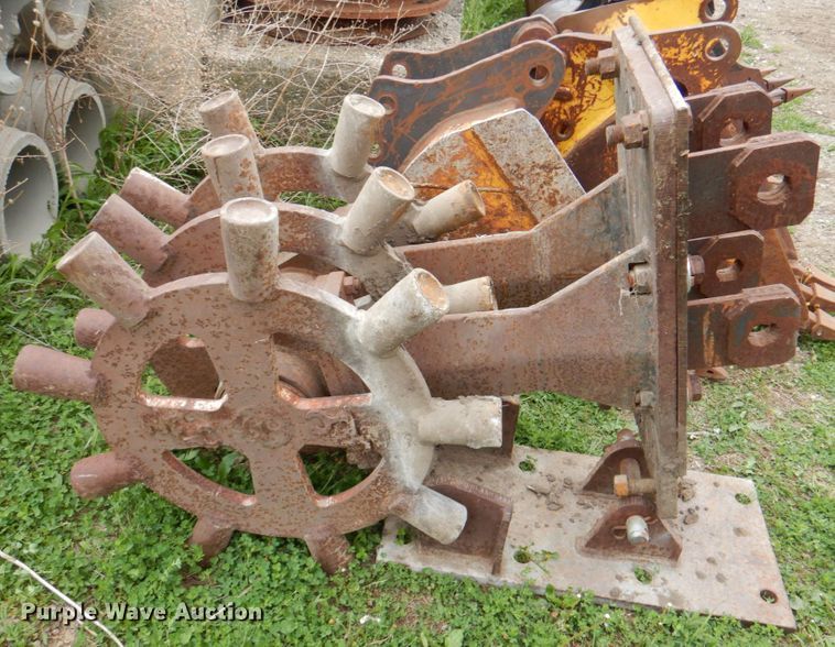 image for item IQ9398 NEC excavator compaction wheel