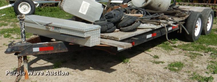 image for item IQ9411 Shop built utility trailer