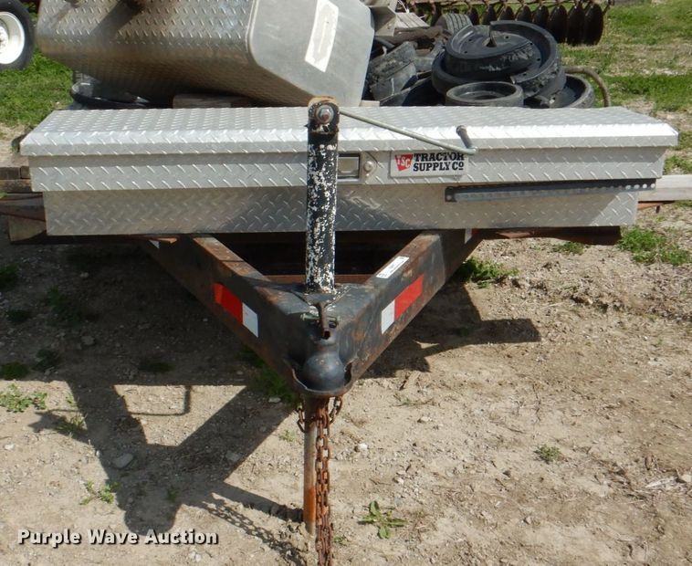 image for item IQ9411 Shop built utility trailer