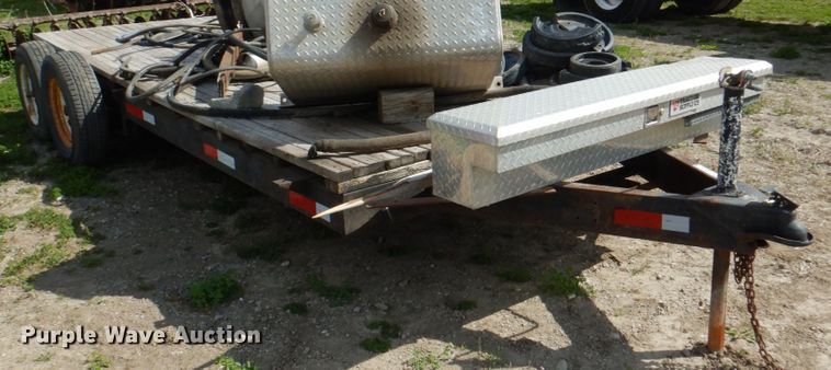 image for item IQ9411 Shop built utility trailer