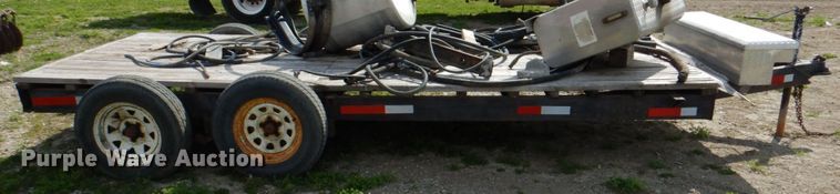 image for item IQ9411 Shop built utility trailer