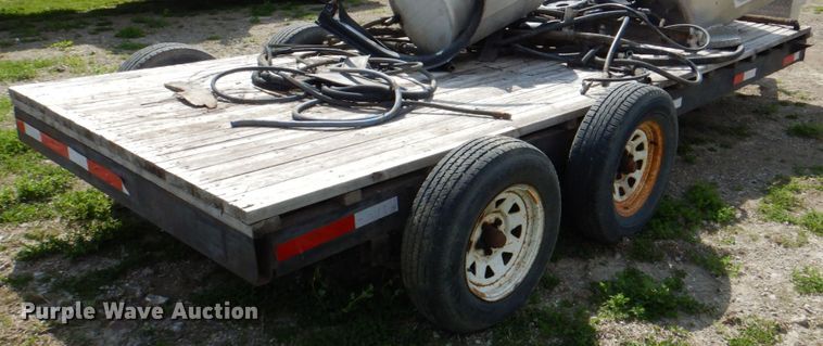 image for item IQ9411 Shop built utility trailer