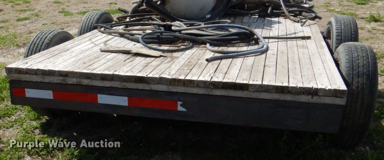 image for item IQ9411 Shop built utility trailer