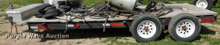image for item IQ9411 Shop built utility trailer