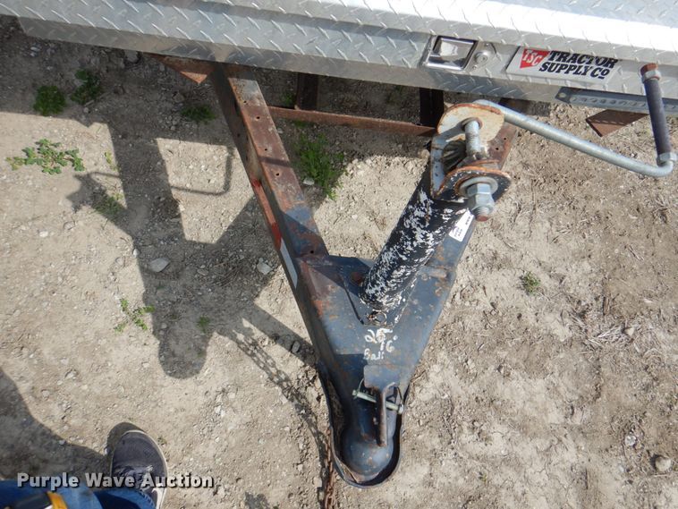 image for item IQ9411 Shop built utility trailer