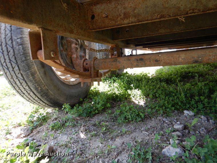 image for item IQ9411 Shop built utility trailer