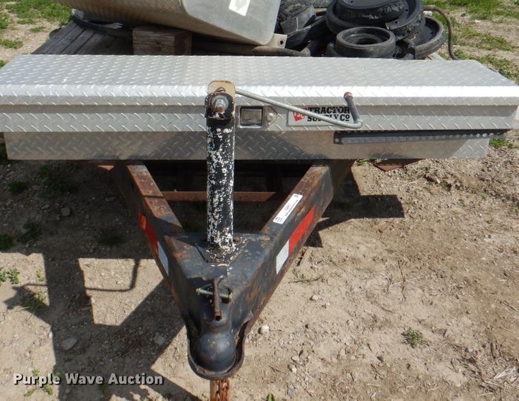 image for item IQ9411 Shop built utility trailer