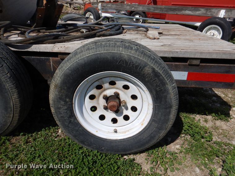 image for item IQ9411 Shop built utility trailer