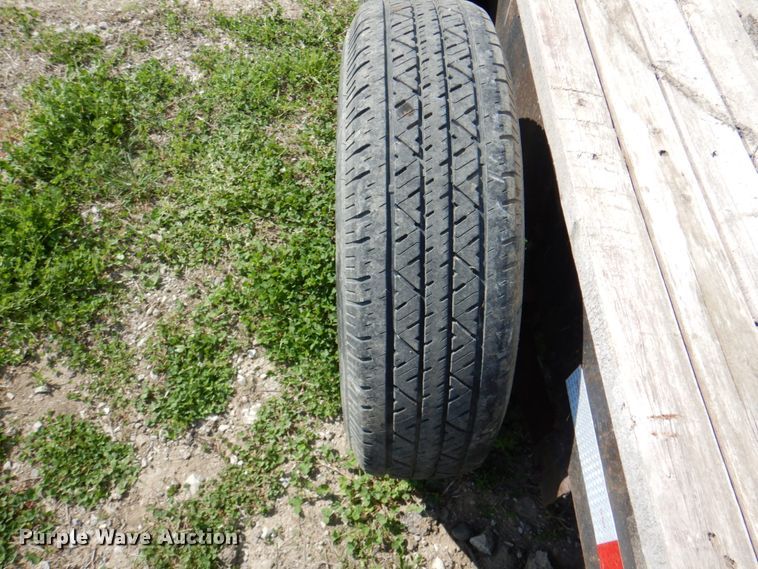 image for item IQ9411 Shop built utility trailer