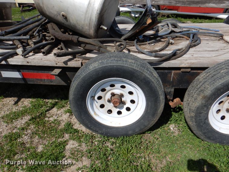image for item IQ9411 Shop built utility trailer