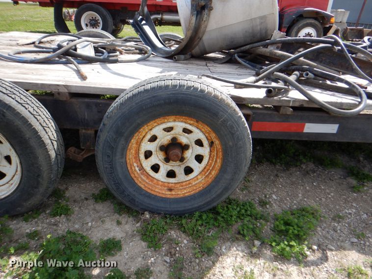 image for item IQ9411 Shop built utility trailer