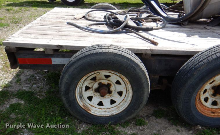 image for item IQ9411 Shop built utility trailer