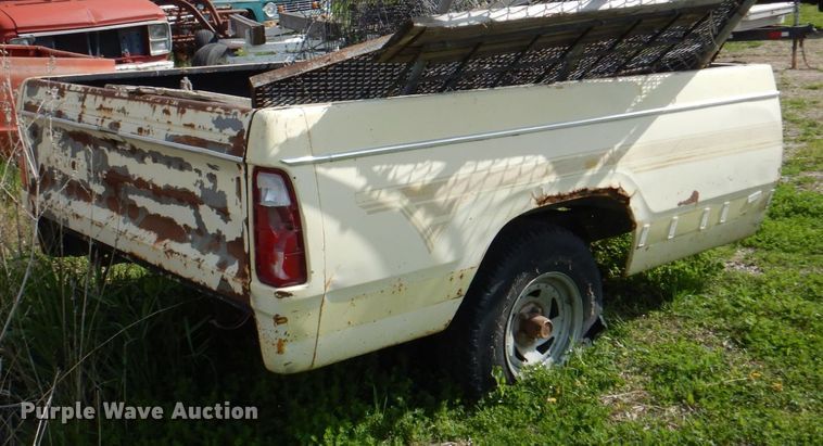 image for item IQ9412 Shop built pickup truck bed trailer