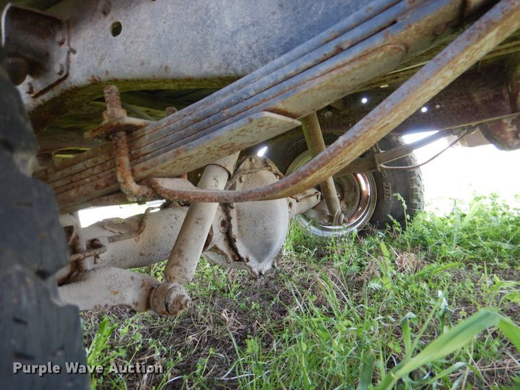 image for item IQ9412 Shop built pickup truck bed trailer