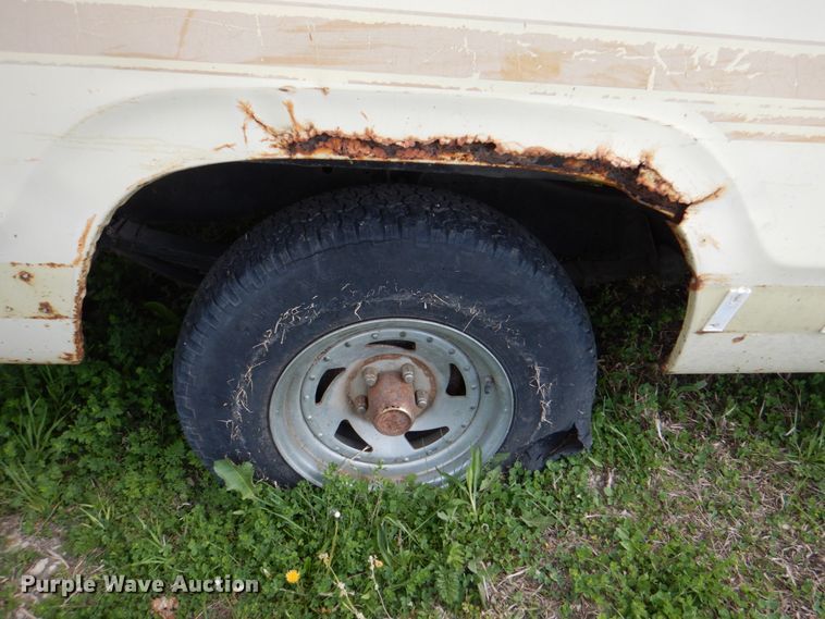 image for item IQ9412 Shop built pickup truck bed trailer