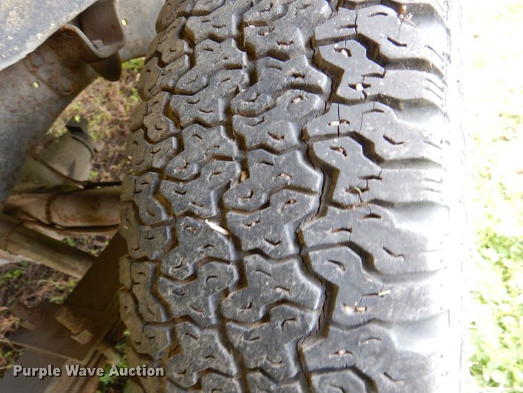 image for item IQ9412 Shop built pickup truck bed trailer