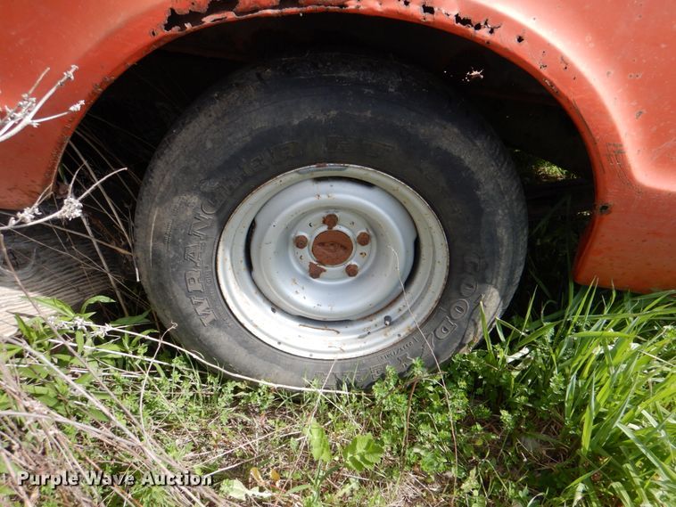 image for item IQ9413 Shop built pickup truck bed trailer