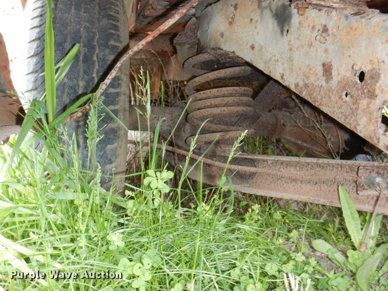 image for item IQ9413 Shop built pickup truck bed trailer