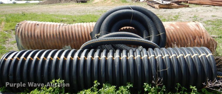 image for item IQ9439 Approximately 7 corrugated pipes