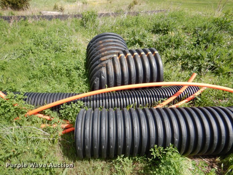image for item IQ9439 Approximately 7 corrugated pipes