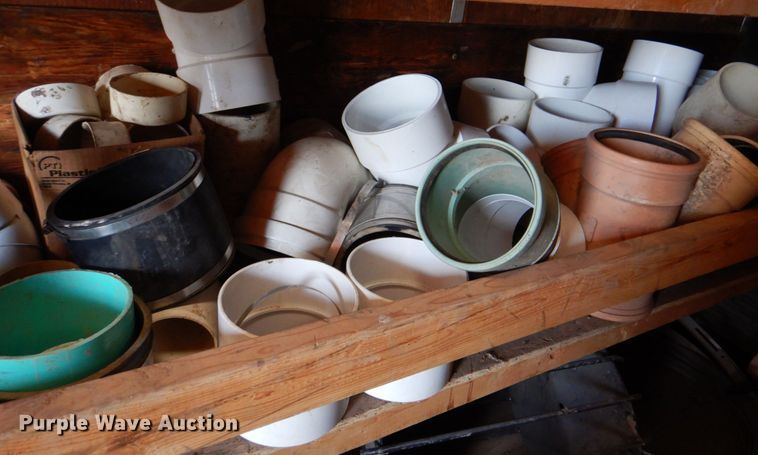 image for item IQ9451 Approximately 55 PVC pipe fittings