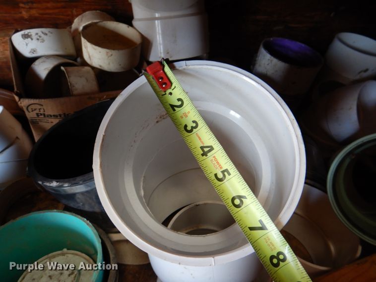 image for item IQ9451 Approximately 55 PVC pipe fittings