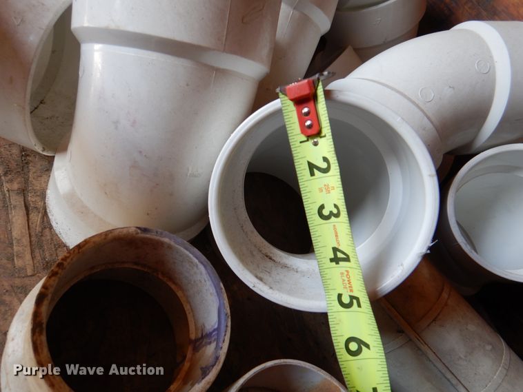 image for item IQ9451 Approximately 55 PVC pipe fittings