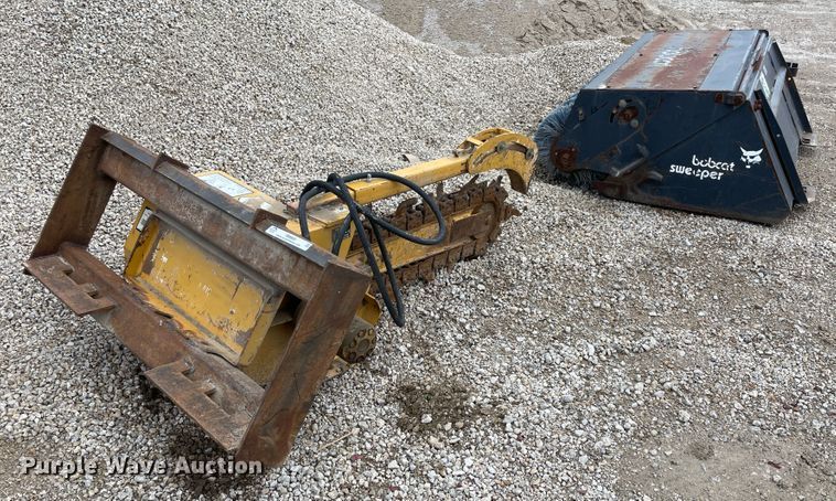 image for item IR9869 (2) skid steer attachments