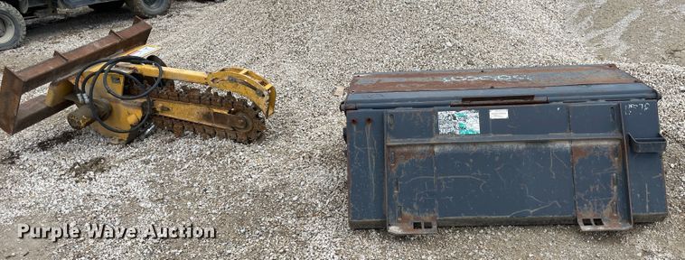 image for item IR9869 (2) skid steer attachments