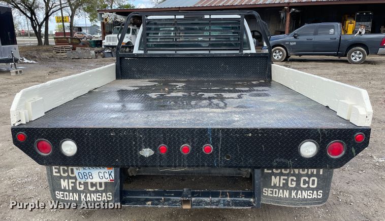 image for item IR9875 1997 Dodge Ram 3500  Club Cab flatbed pickup truck