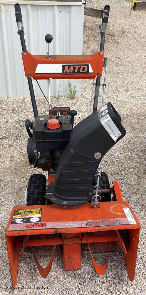 image for item IR9910 MTD 5/20  snowblower
