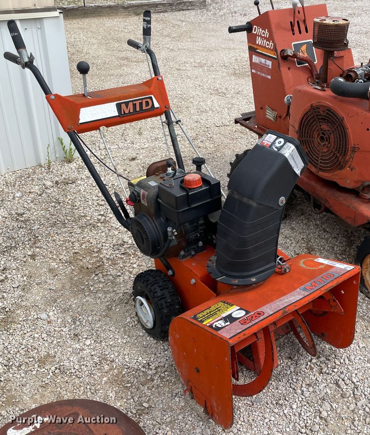 image for item IR9910 MTD 5/20  snowblower
