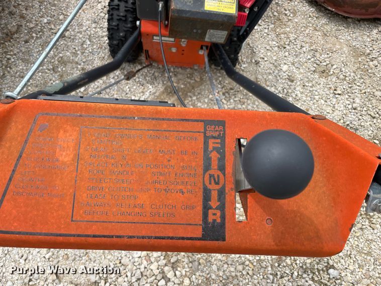 image for item IR9910 MTD 5/20  snowblower