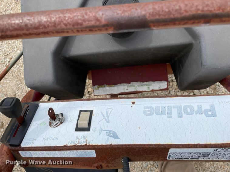 image for item IR9911 Toro Proline  ZTR lawn mower