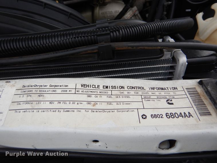 image for item IT9038 2008 Dodge Ram 2500HD  Mega Cab pickup truck