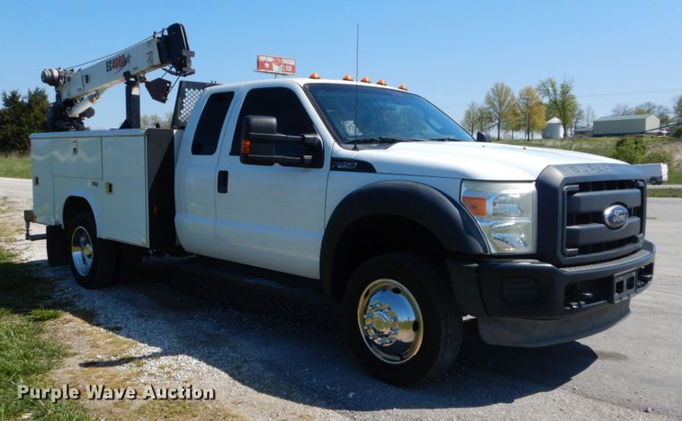 image for item IY9691 2013 Ford F450 Super Duty XL  SuperCab utility / service truck