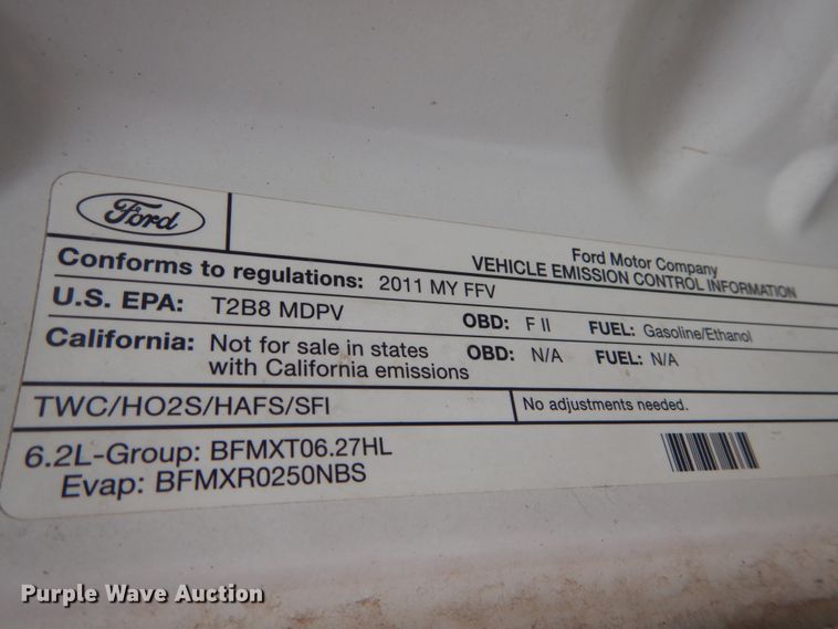 image for item IY9708 2011 Ford F250 Super Duty  SuperCab pickup truck