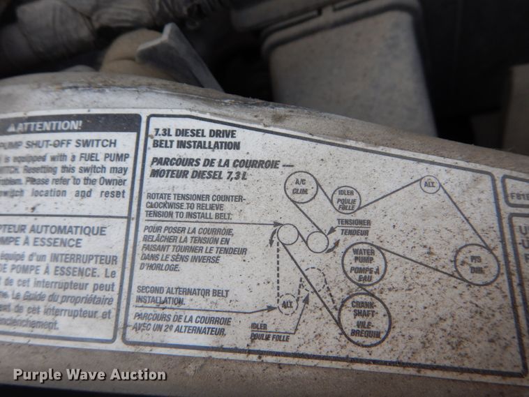 image for item IY9727 2001 Ford F450 Super Duty XL  flatbed truck