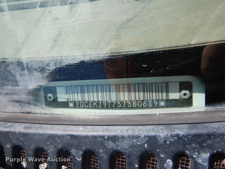 image for item IY9730 2003 Chevrolet Silverado 1500  Ext. Cab pickup truck