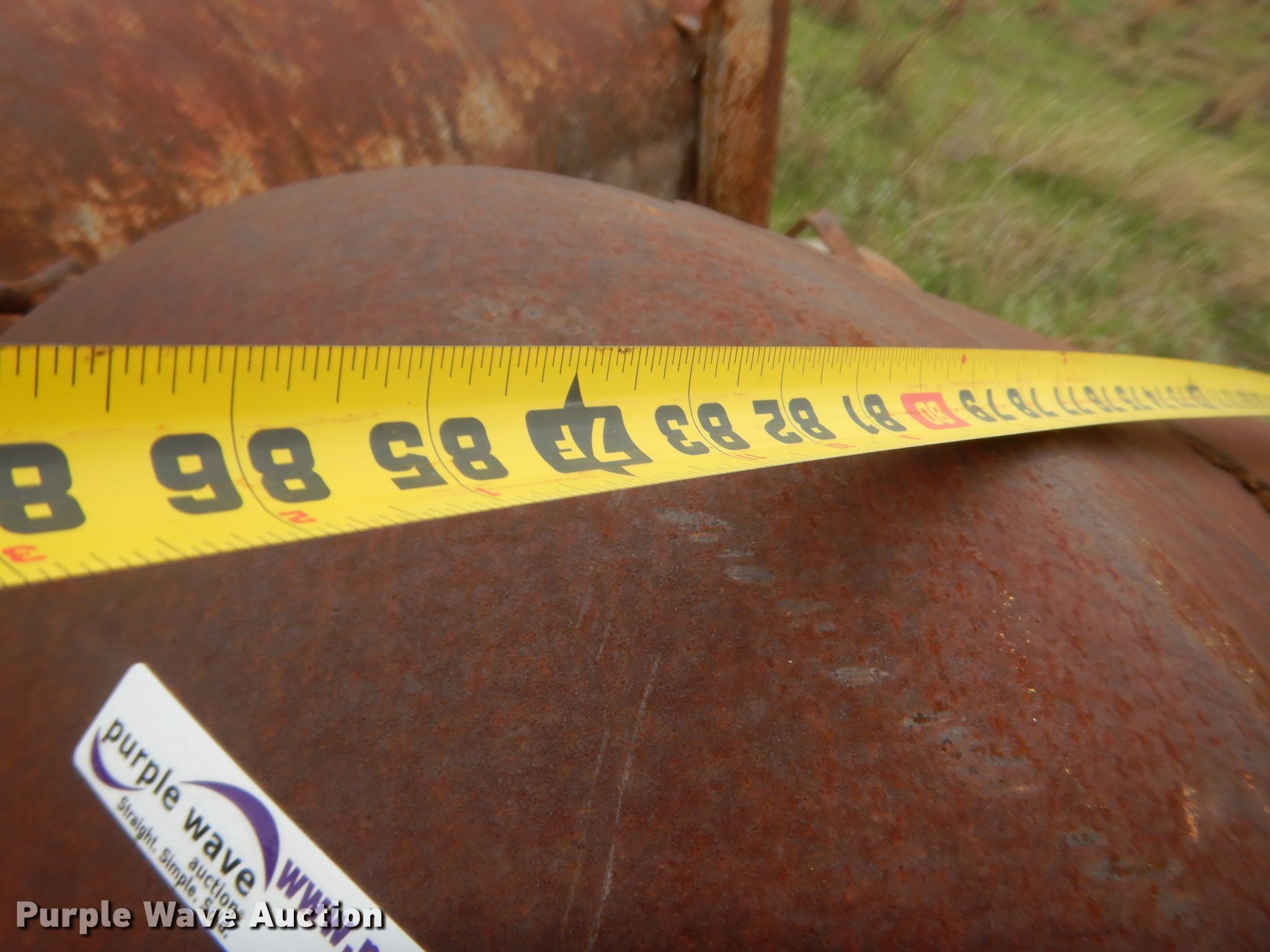 Propane tank in Weatherford, OK Item ET9196 sold Purple Wave