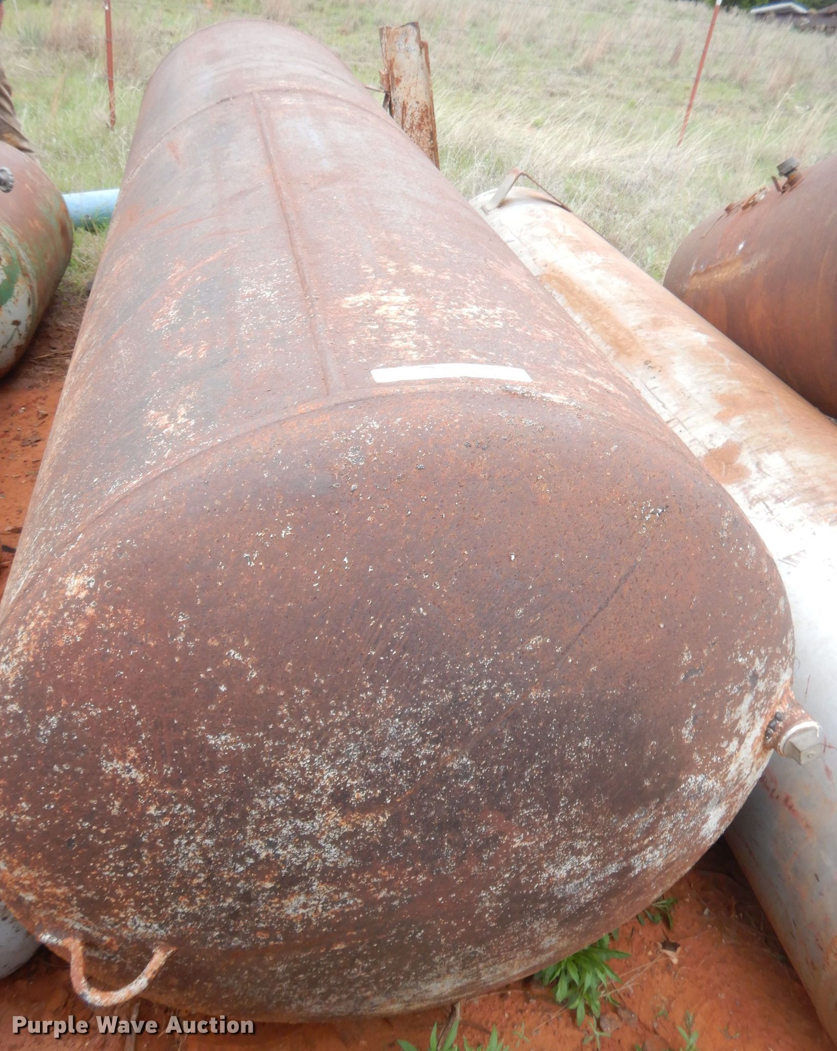 Propane tank in Weatherford, OK Item ET9198 sold Purple Wave