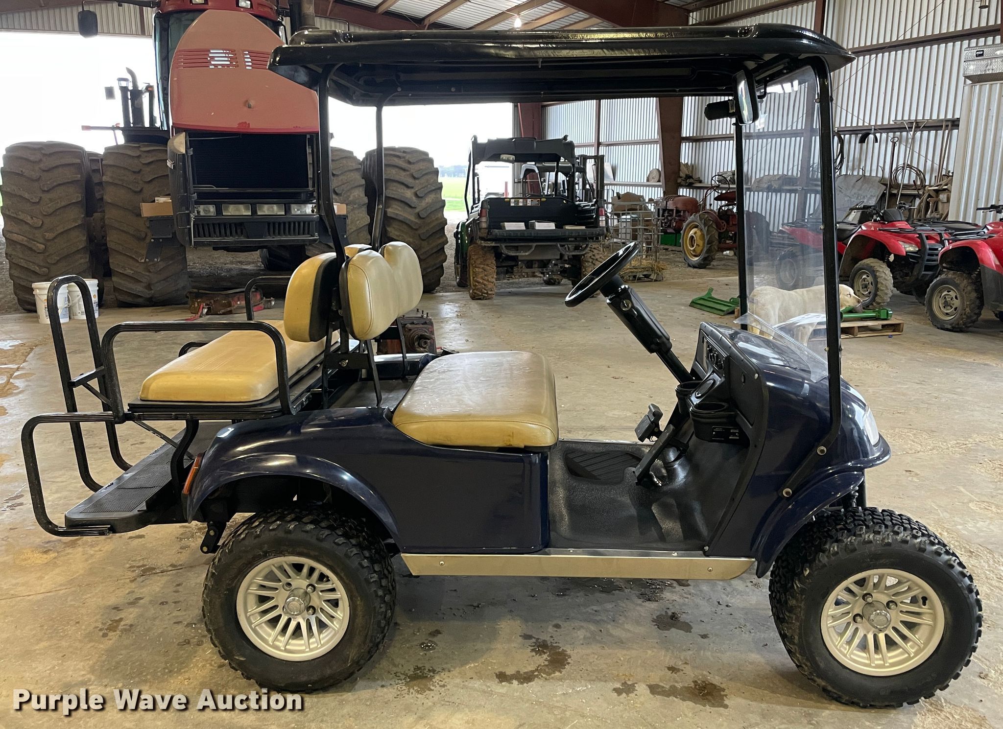 Ruff & Tuff golf cart in Fairland, OK Item IR9800 sold Purple Wave